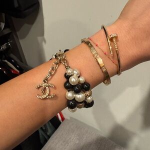 Chanel pearl bracelet